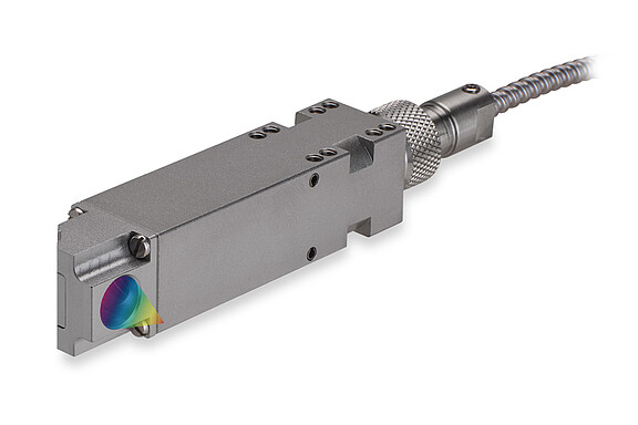 Sensore per applicazioni ad alta temperatura confocalDT IFS2407-2HT/VAC con 90°