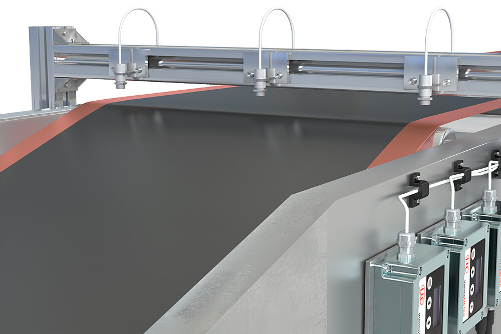 Misurazione temperatura processo di rivestimento dei fogli per batterie con thermoMETER UC