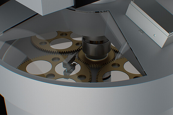 Thickness measurement during running-in