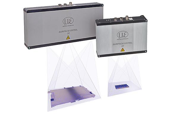 Sensore 3D-Snapshot a elevata precisione surfaceCONTROL 3D 35x0