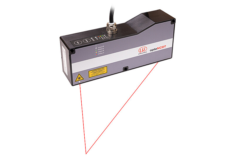Sensore laser Long-Range per grandi campi di misura fino a 1000 mm