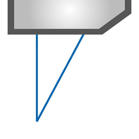 Sensori Blue Laser con laser blu