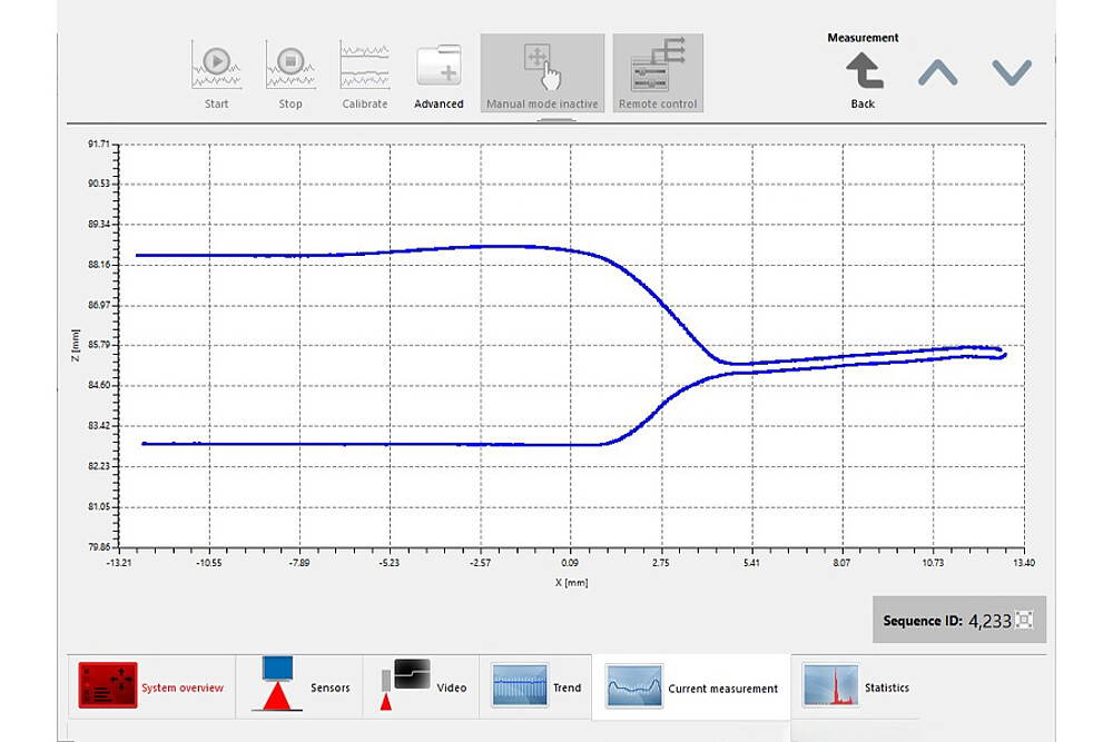 Misurazione con thicknessGAUGE 3D