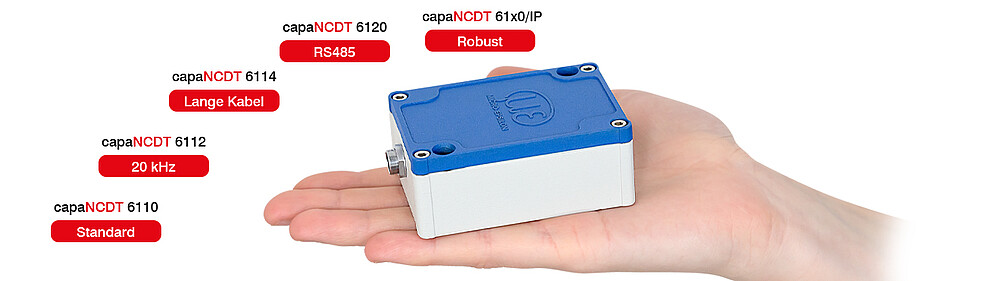 capaNCDT diverse versioni