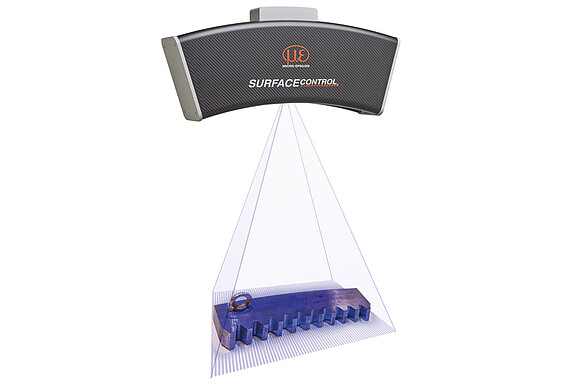 Elevata precisione in Z con surfaceCONTROL 2600