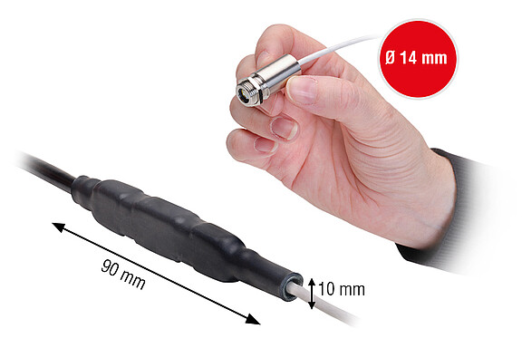 thermoMETER SE con diametro ridotto
