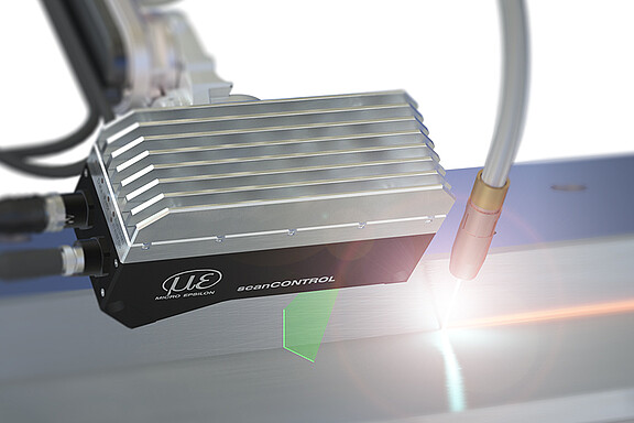 Scanner laser per il monitoraggio del cordone di saldatura