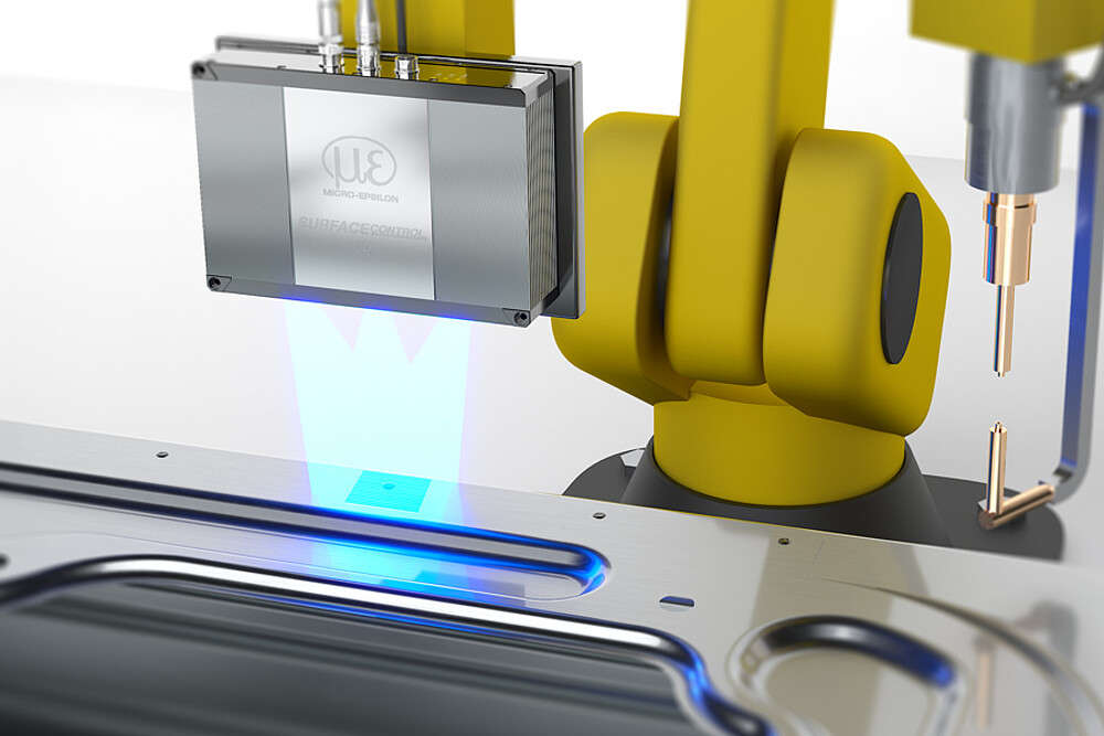 surfaceCONTROL con ampio campo di misura