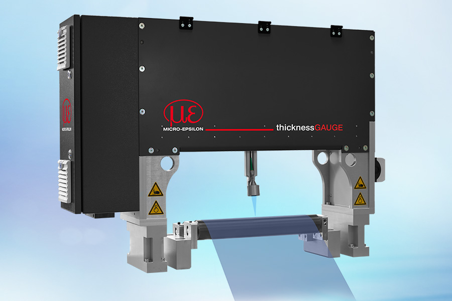 Misurazione in linea dello spessore delle pellicole separatrici